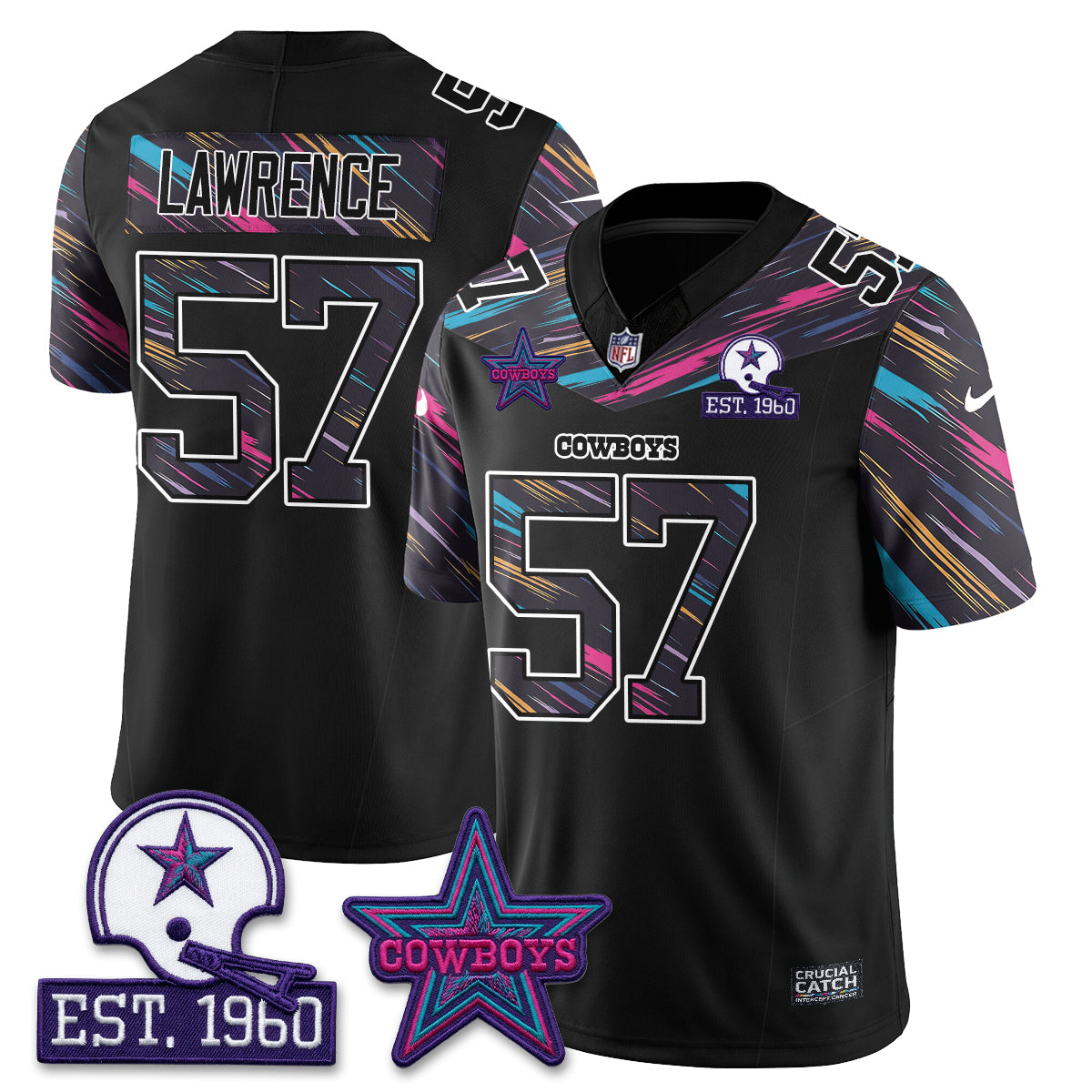 DAL Intercept Cancer 2026 Edition Jersey - Stitched