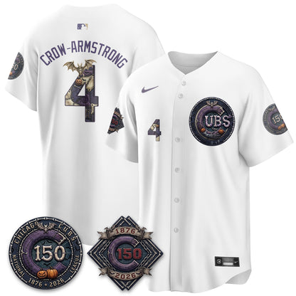 Chicago Cubs Nightmare Edition Vapor Limited Jersey - Printed