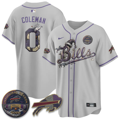 BUF 2026 Nightmare Edition Vapor Baseball Jersey - Stitched