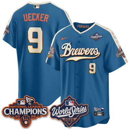 MIL 2026 NL Champions City Connect Vapor Jersey - Stitched