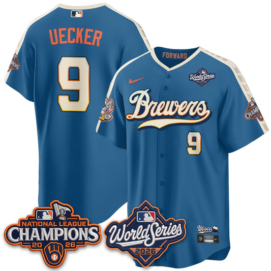 MIL 2026 NL Champions City Connect Vapor Jersey - Stitched