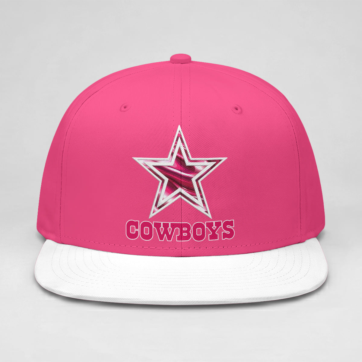 Dallas Cowboys Breast Cancer Awareness Edition Snapback Cap - Printed