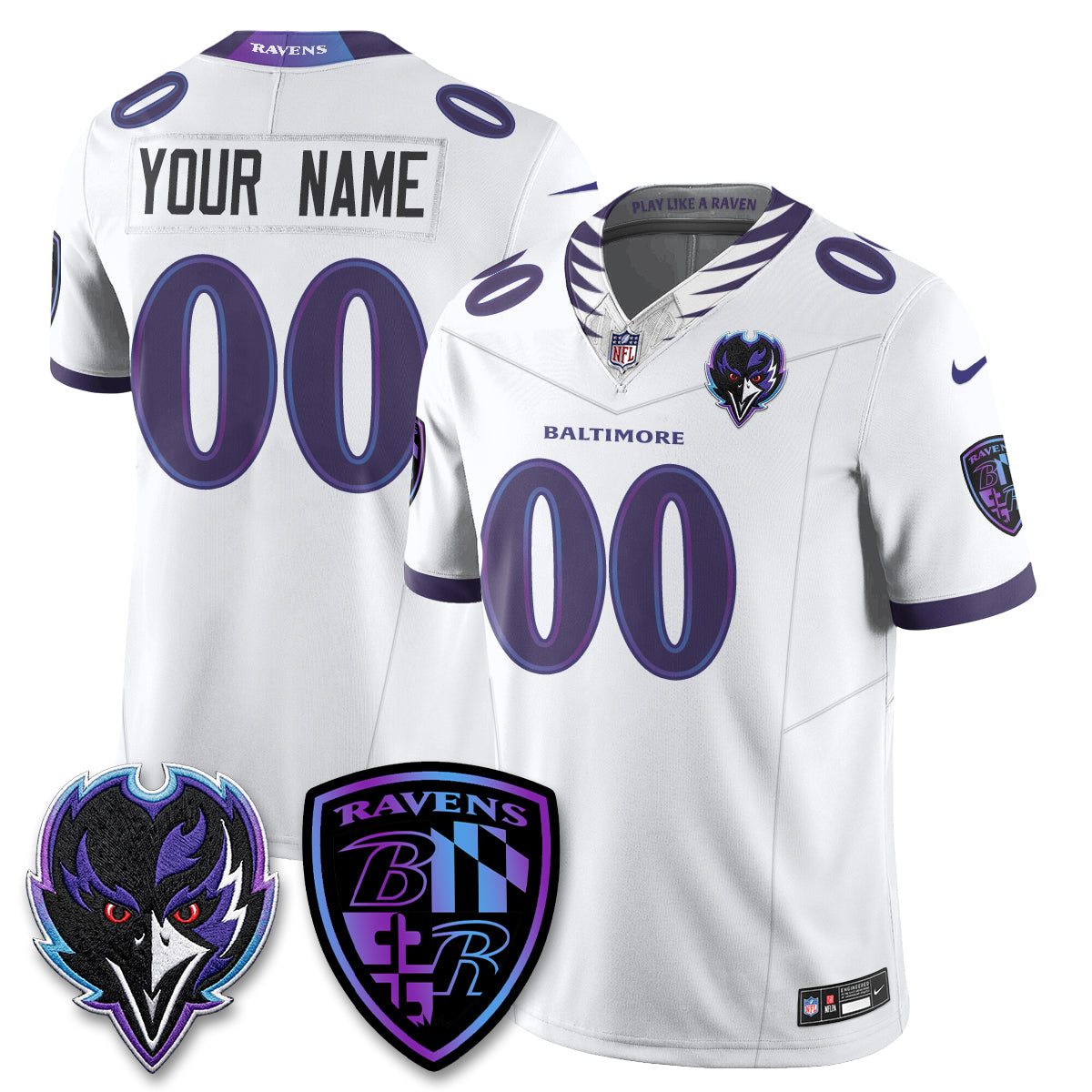 BR The Next Flight Vapor Custom Jersey - All Stitched