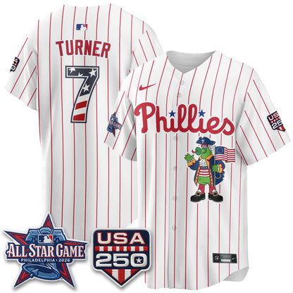 Philadelphia Phillies 2026 All Star Phanatic Edition Vapor Jersey - Stitched