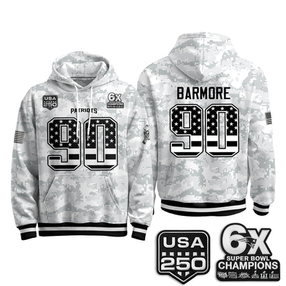 NE 2026 Salute To Service Edition Pullover Hoodie - Printed