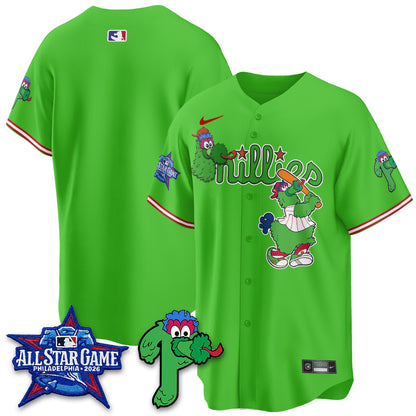 Philadelphia Phillies Phanatic Vapor Limited Jersey - Stitched