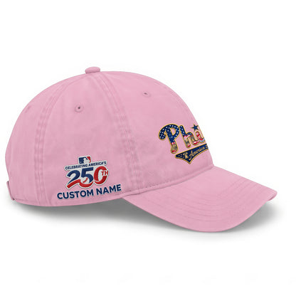 PHI 2026 Independence Day Custom Wash Hat V2- Embroidered