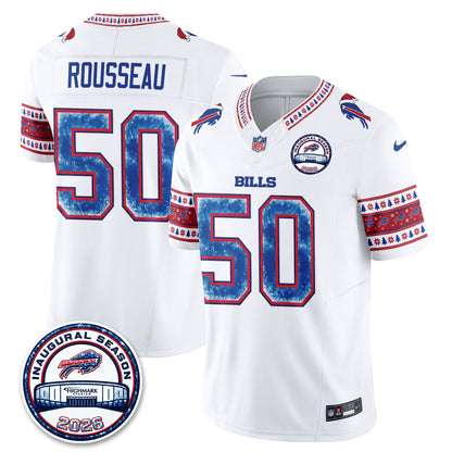 Buffalo Bills Xmas Edition Vapor Jersey - Stitched