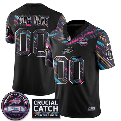 BUF Intercept Cancer 2026 Edition Custom Jersey - Stitched