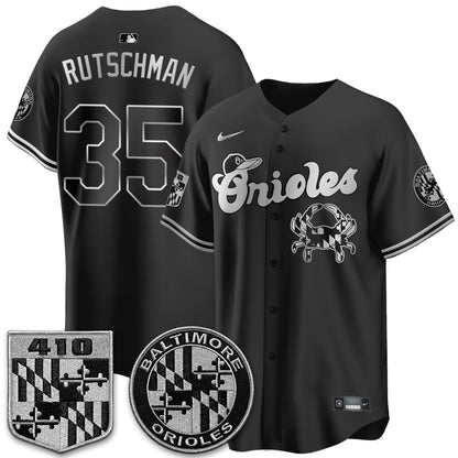 Baltimore Orioles Maryland Flag Vapor Limited Jersey - Stitched