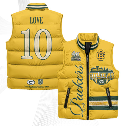 GB 2026 Rivalries Puffer Vest - Printed