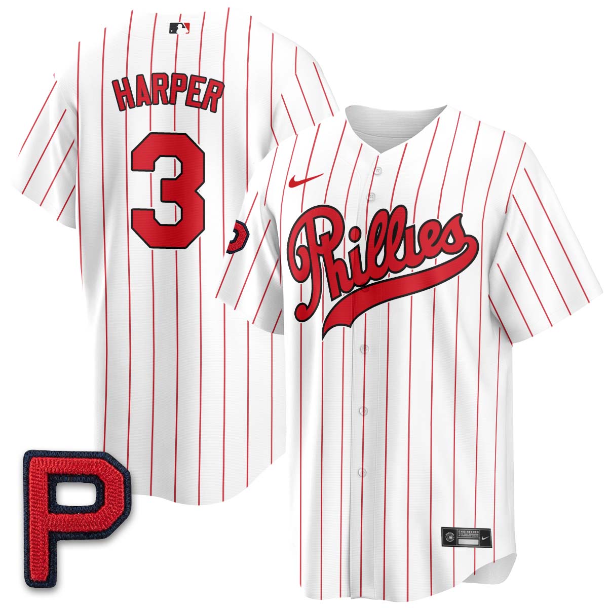Philadelphia Phillies 2026 Field of Dreams Stadium Vapor Jersey V2 - Stitched