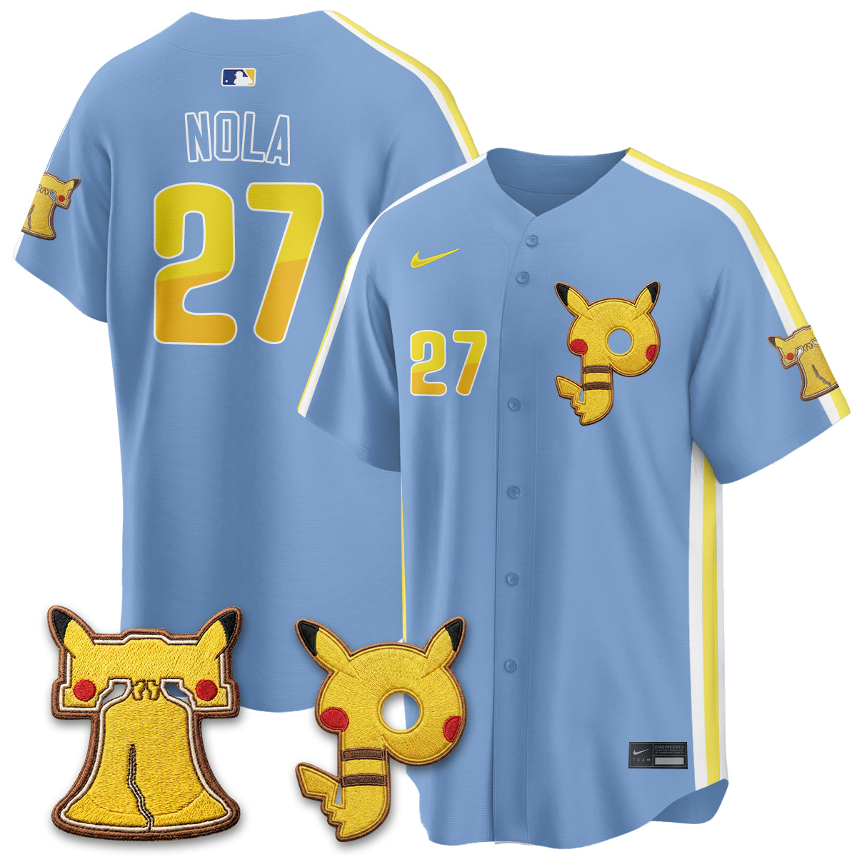 Philadelphia Phillies x PKM Edition Vapor Limited Jersey - Stitched