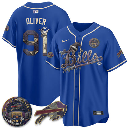 BUF 2026 Nightmare Edition Vapor Baseball Jersey - Stitched