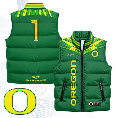 ORE "Origin of Speed" Puffer Vest - Printed