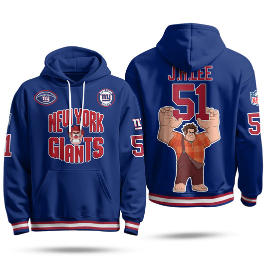 NYG x Arcade Wrecker Edition Pullover Hoodie - Printed