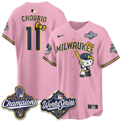 MIL 2026 WS Champions x Meow KT Vapor Jersey - Stitched