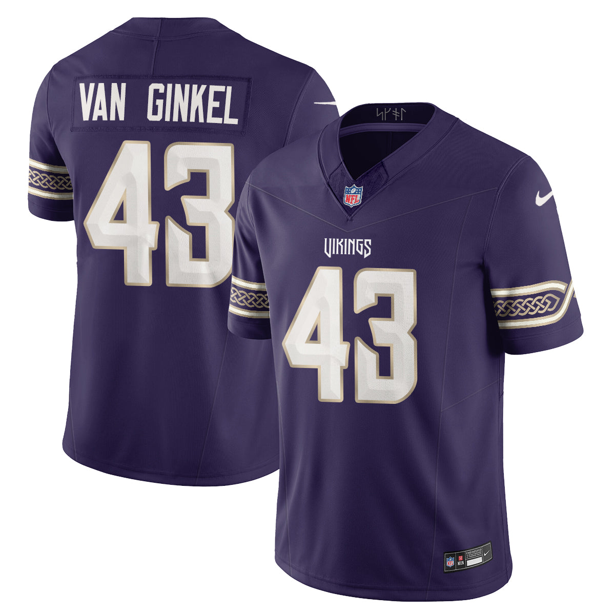 Minnesota Vikings 2026 "Rivalries" Edition Vapor Jersey - Stitched