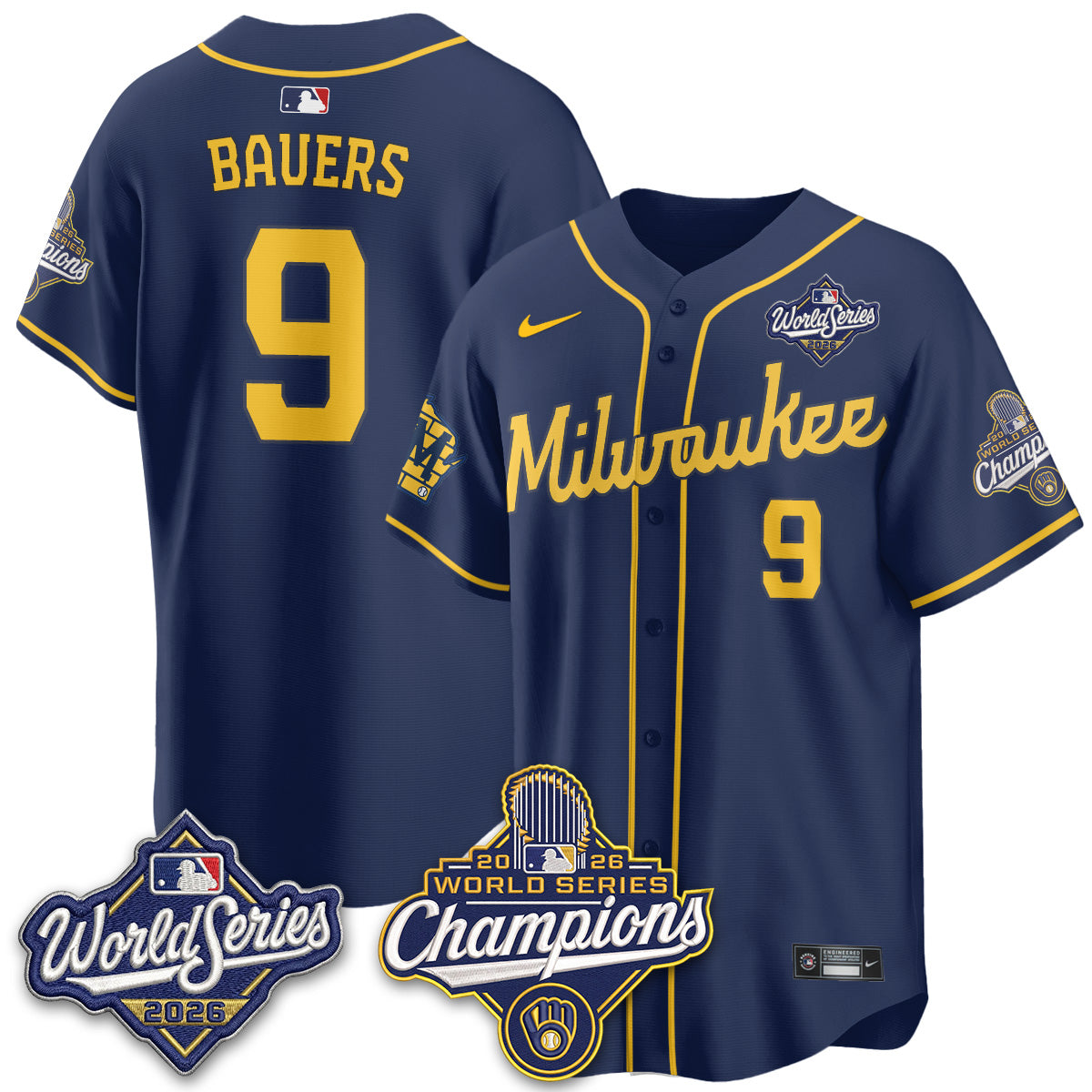 MIL 2026 WS Champions Vapor Jersey - Stitched