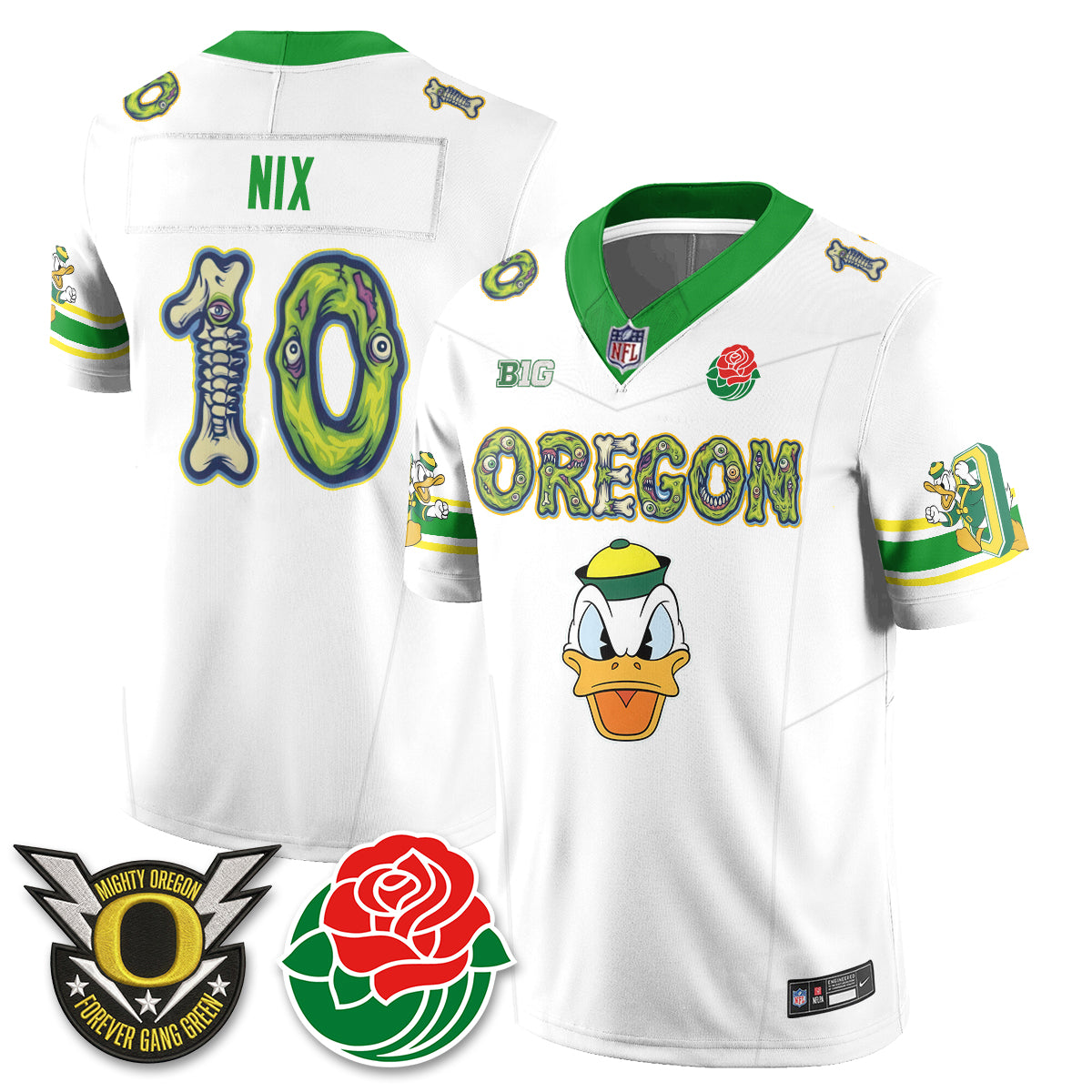 ORE Zombie Halloween Vapor Limited Jersey - Stitched