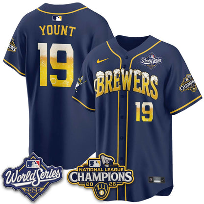 MIL "Pitcher & Pint" 2026 NL Champions Vapor Jersey - Stitched
