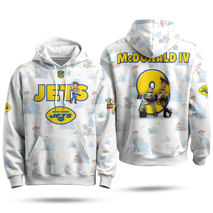 New York Jets x Infinity & Beyond Hero Edition Pullover Hoodie - Printed