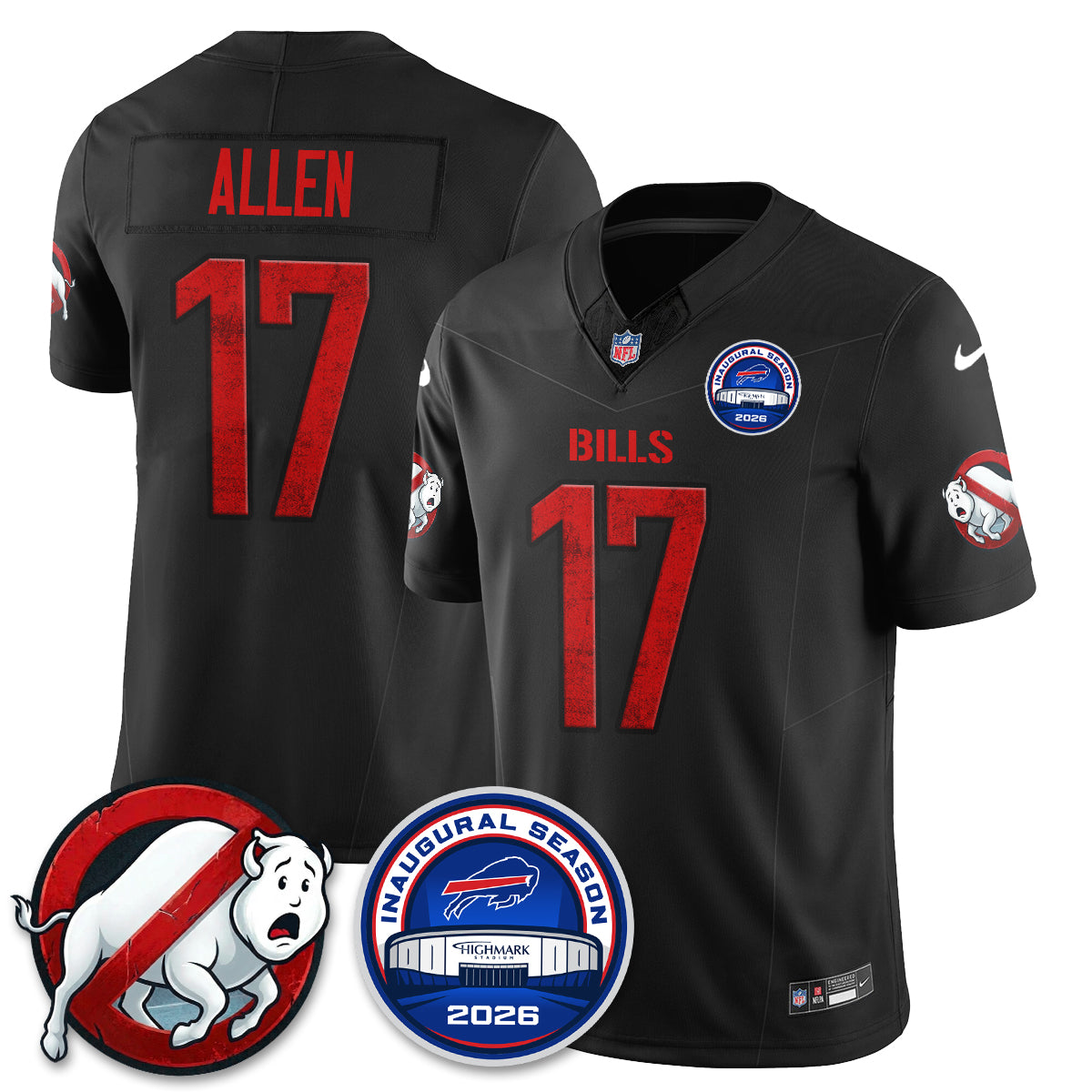 Buffalo Bills x Spirit Catchers Edition Vapor Jersey- Stitched