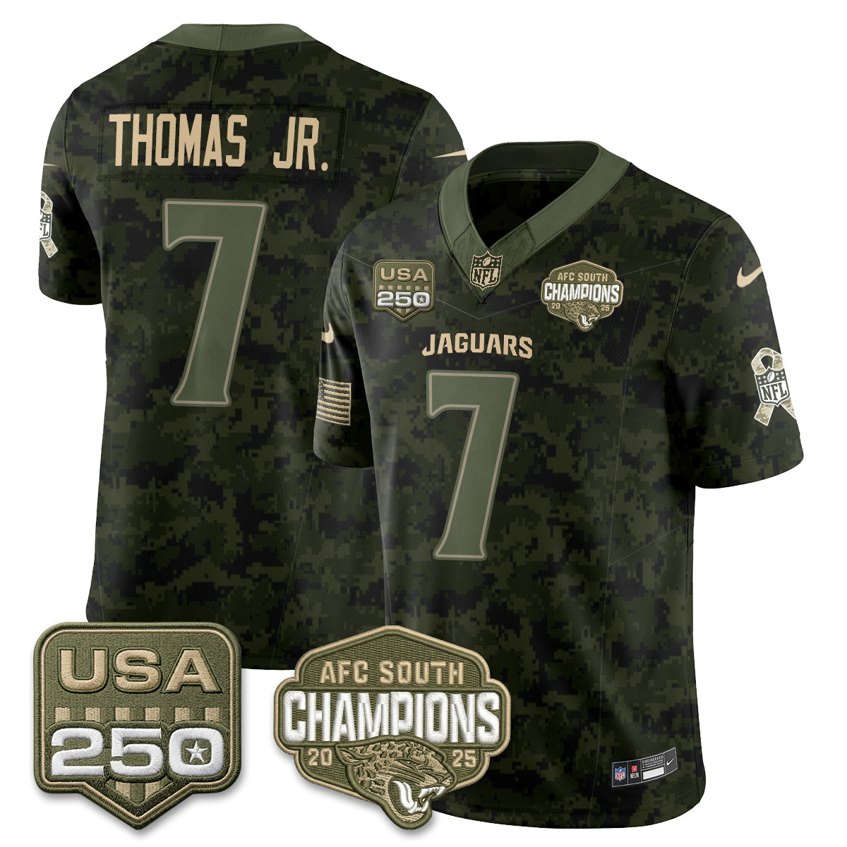 JAX 2026 Salute to Service Vapor Jersey - Stitched