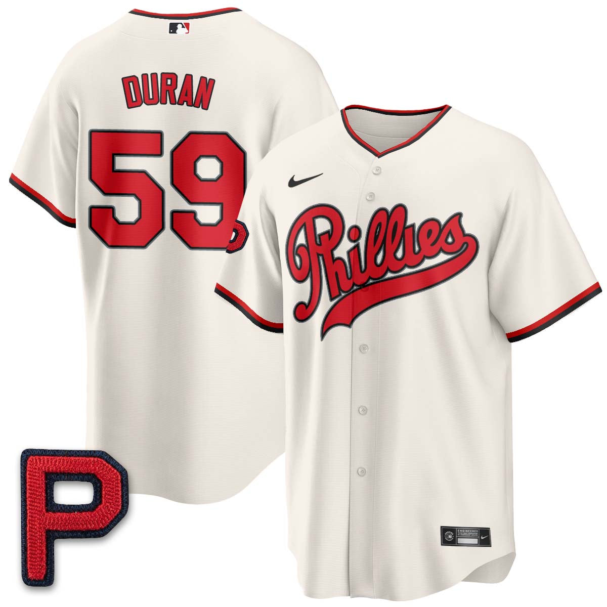 Philadelphia Phillies 2026 Field of Dreams Stadium Vapor Jersey V2 - Stitched