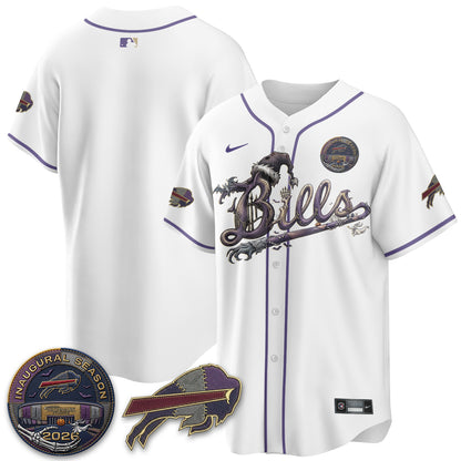 BUF 2026 Nightmare Edition Vapor Baseball Jersey - Stitched