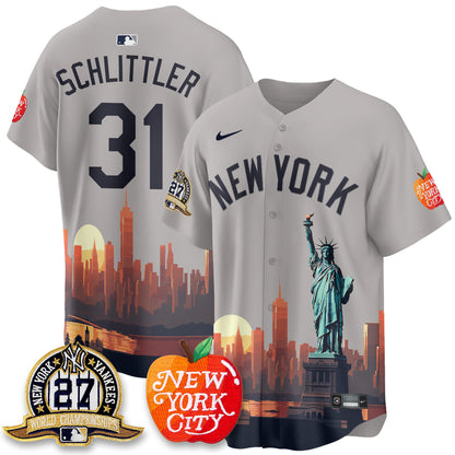 New York Yankees City Edition Vapor Jersey - Stitched
