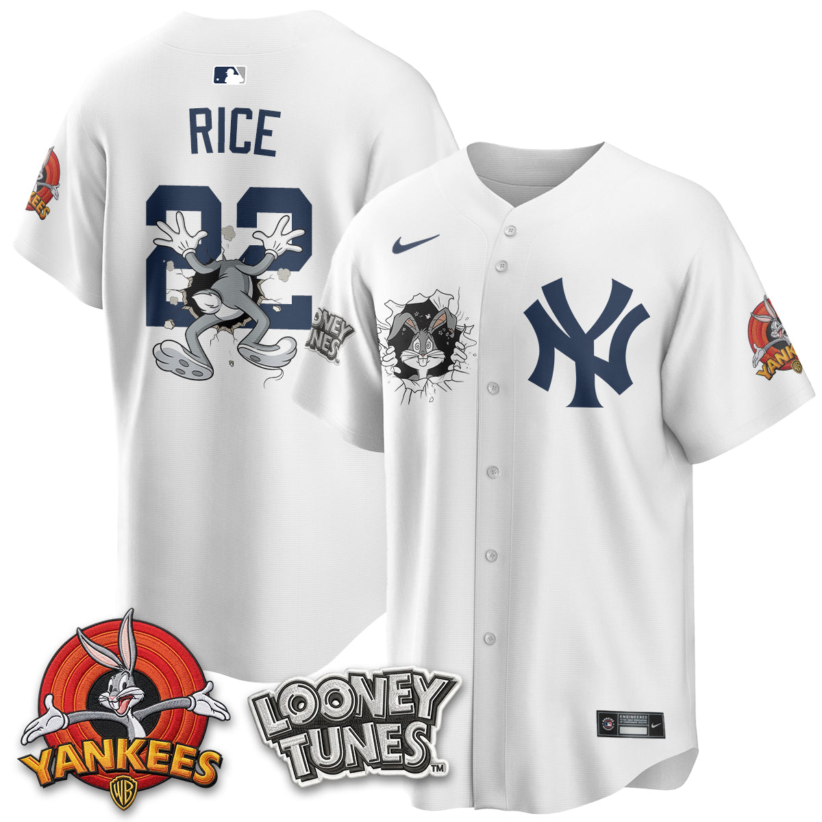 New York Yankees x Bunny Vapor Limited Jersey V3- Printed