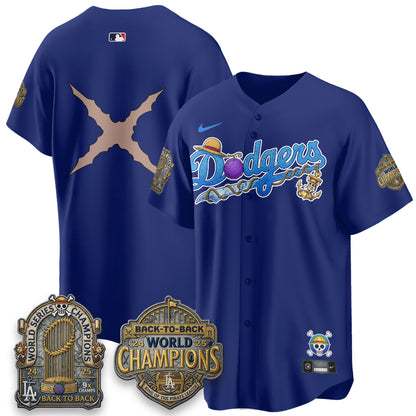 LAD x OP Japanese Cartoon Vapor Limited Jersey V2- Stitched