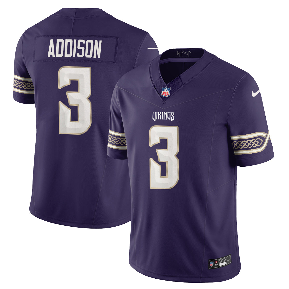 Minnesota Vikings 2026 "Rivalries" Edition Vapor Jersey - Stitched