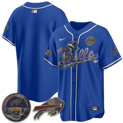 BUF 2026 Nightmare Edition Vapor Baseball Jersey - Stitched