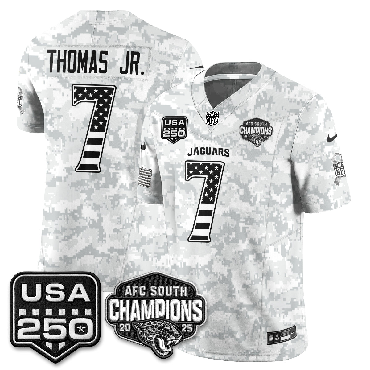 JAX 2026 Salute to Service Vapor Jersey - Stitched