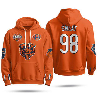 Chicago Bears 2026 Rivalries Hoodie - Stitched