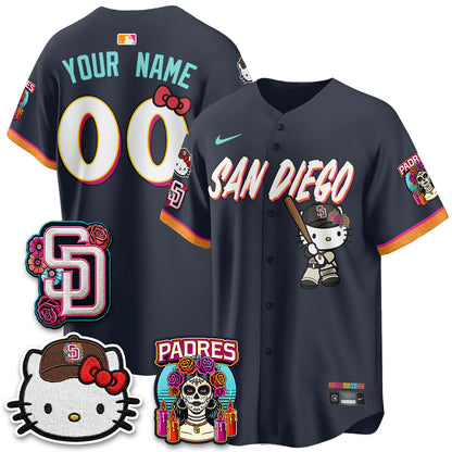 SD 2026 City Connect x Meow KT Vapor Limited Custom Jersey - All Stitched