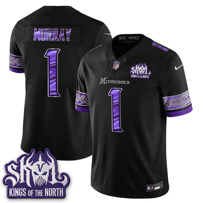 MIN Fangear Edition Warrior Skol Patch Vapor Jersey - Stitched