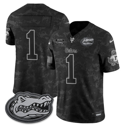 Florida Gators 2026 Salute to Service Vapor Jersey - Stitched