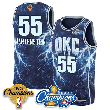 OKC 2026 Xmas Game Night Vapor Jersey - Printed