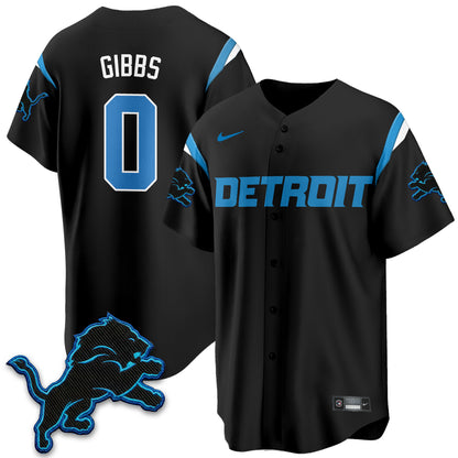Detroit Lions 2026 Rivalries Baseball Vapor Jersey - Stitched