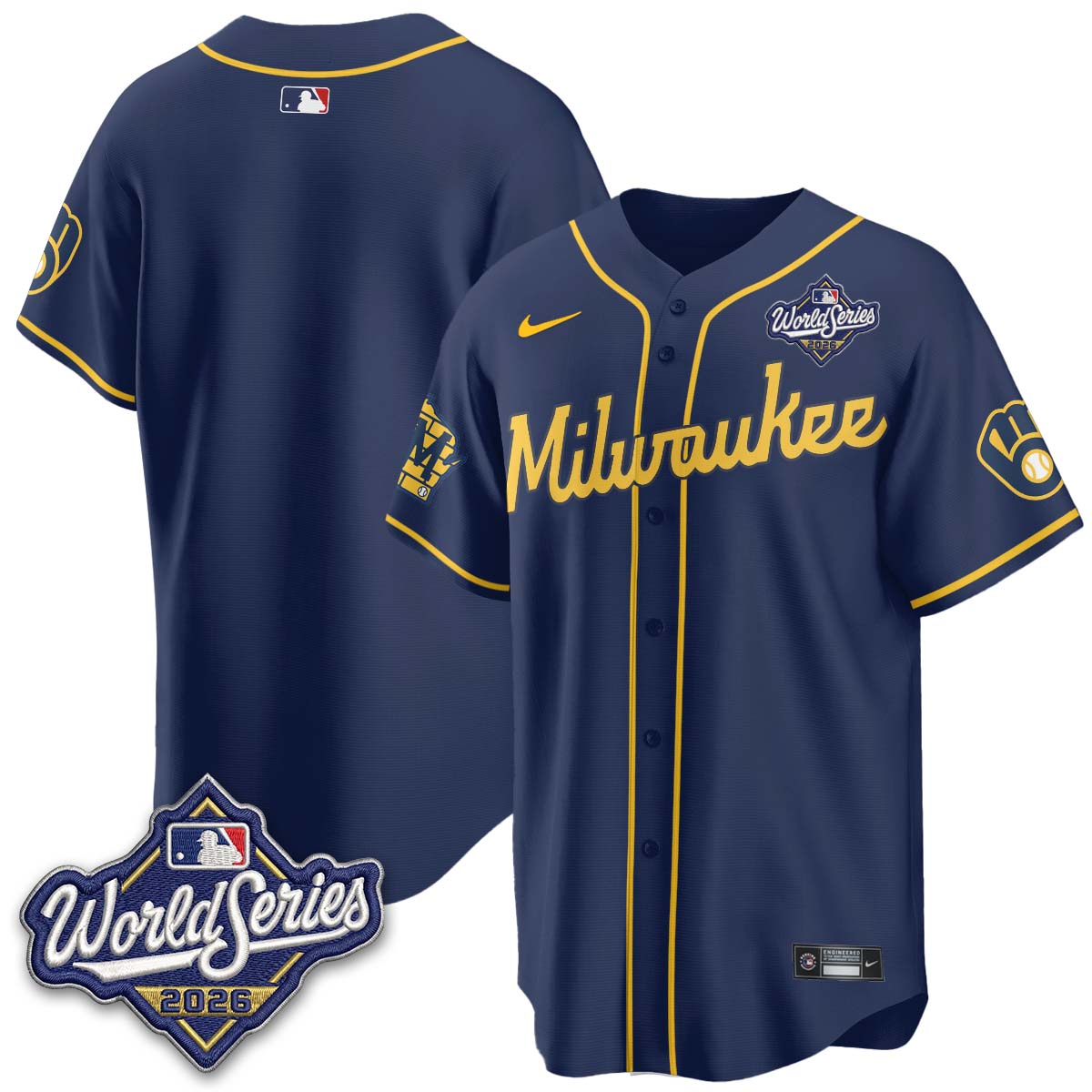 MIL 2026 World Series Vapor Jersey - Stitched