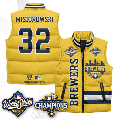 MIL 2026 NL Champions Puffer Vest - Printed