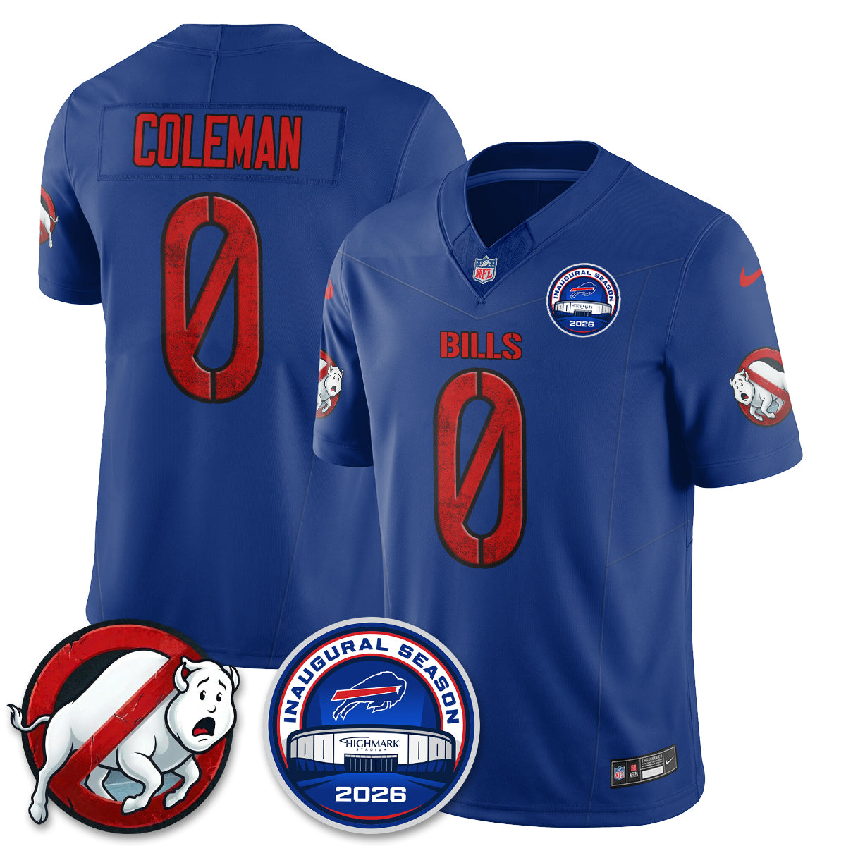 Buffalo Bills x Spirit Catchers Edition Vapor Jersey- Stitched