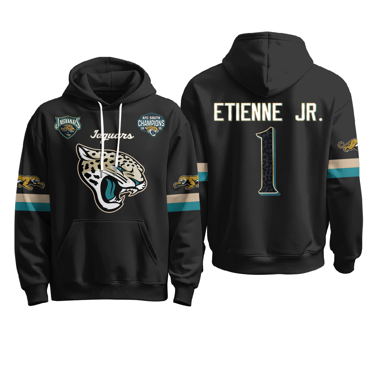 Jacksonville Jaguars 2026 Rivalries Fleece Hoodie - Printed