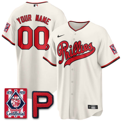 Philadelphia Phillies 2026 Field of Dreams Stadium Vapor Custom Jersey - Stitched