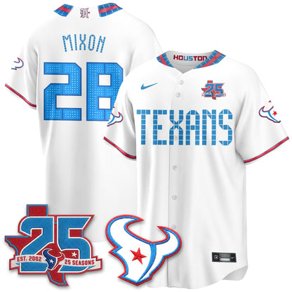 HOU 2026 Rivalries Baseball Vapor Jersey - Stitched