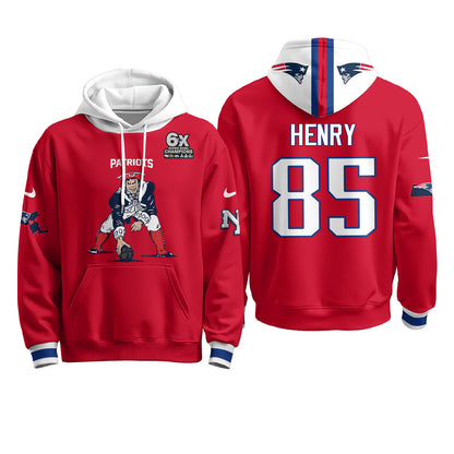 New England Patriots Minuteman Edition Hoodie - Stitched
