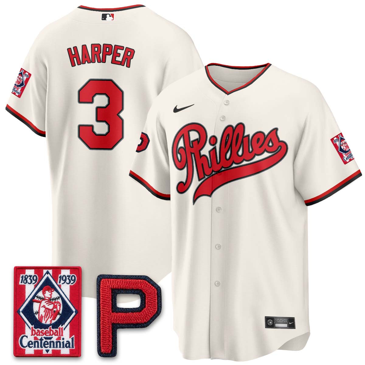 Philadelphia Phillies 2026 Field of Dreams Stadium Vapor Jersey - Stitched